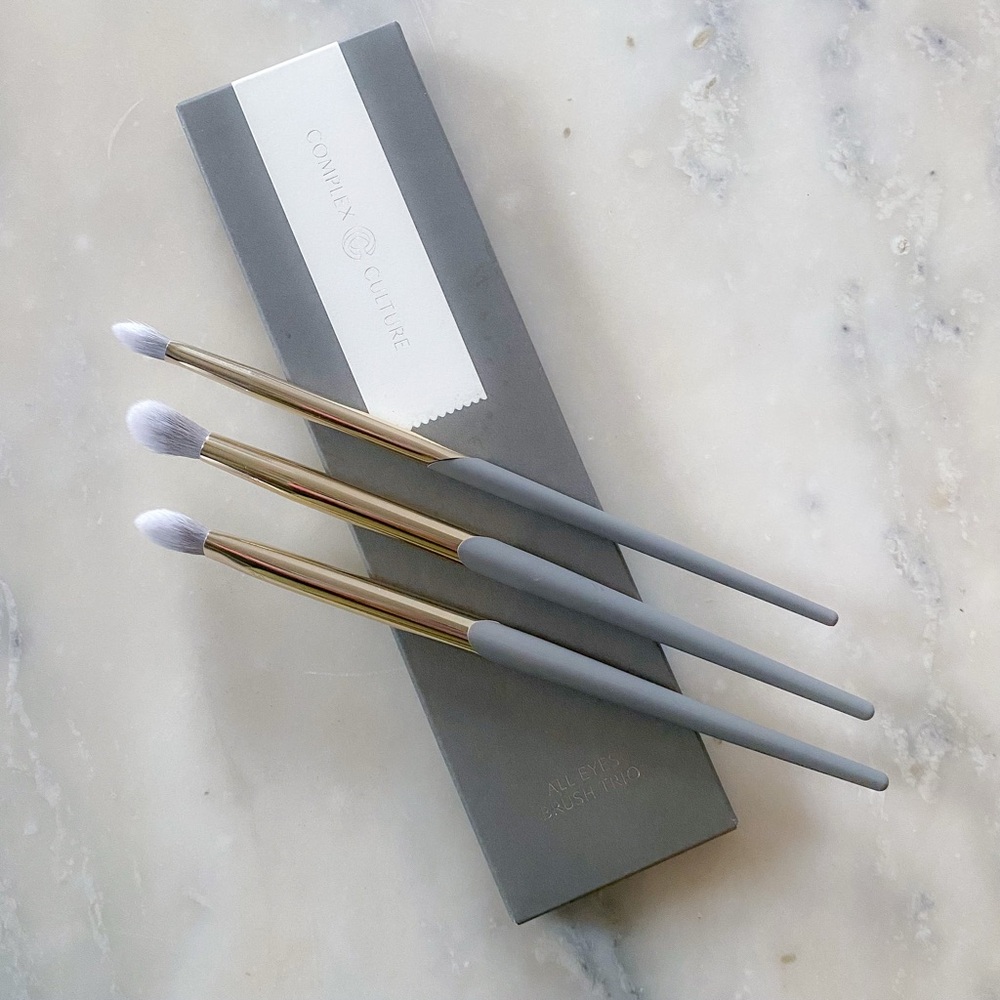 COMPLEX CULTURE All Eyes Trio 3-Piece Eye Brush Set
